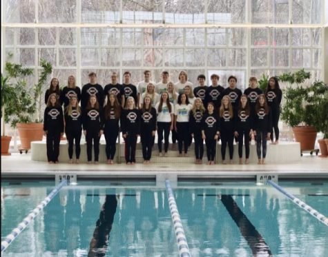 2021-2022 swim and dive team looks forward to achieving new goals