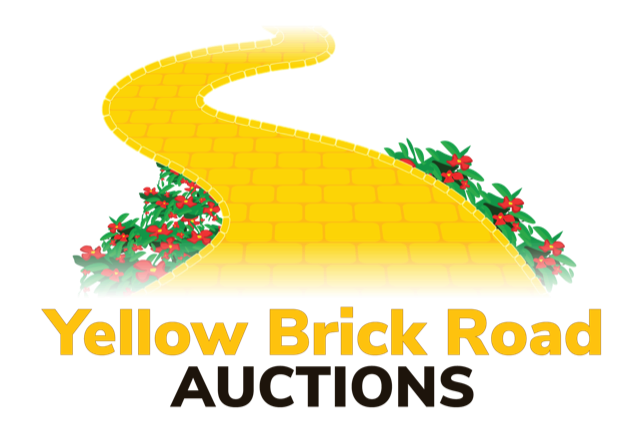 Yellow Brick Roads Auctions LLC. logo, courtesy of Melissa Mendise