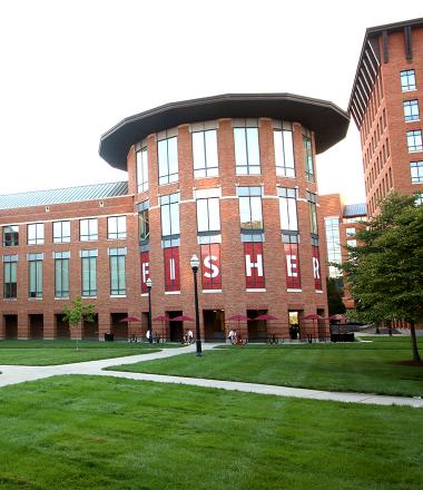The campus of Fisher College of Business at The Ohio State University. Photo courtesy of www.osu.edu.