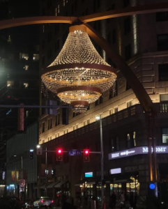 Chandelier at Playhouse Square