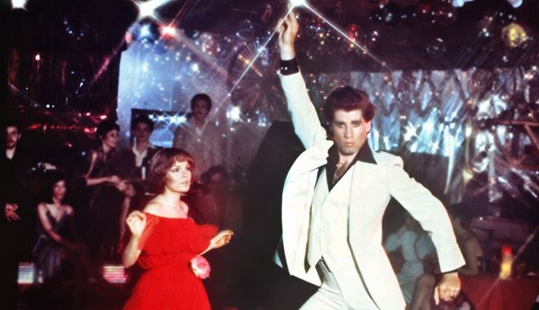 70s dancing via. AARP article, Icons of Disco