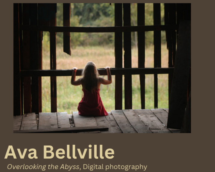 Ava Bellville, Overlooking the Abyss,  Digital Photography