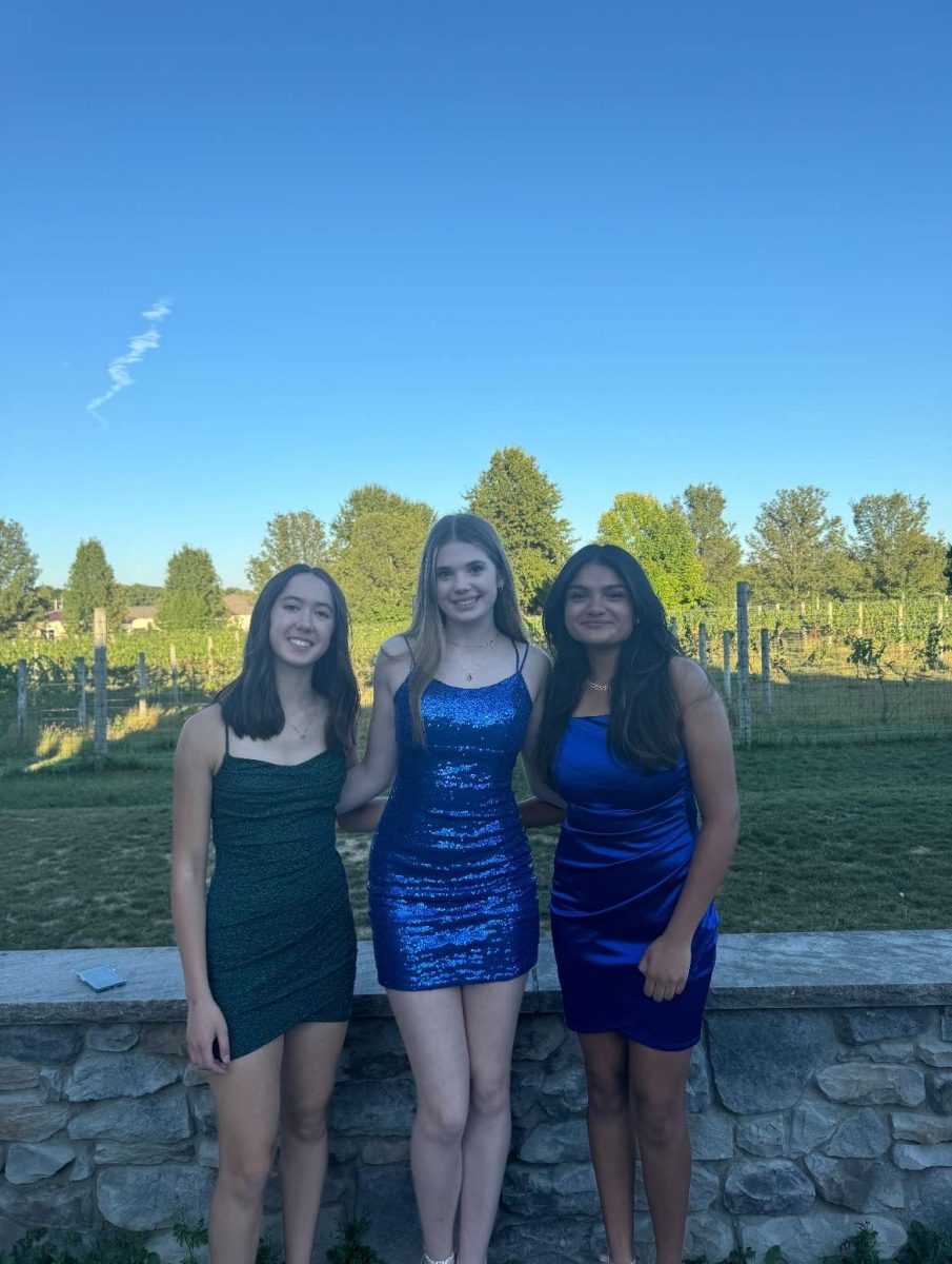 Carina Kosla, Lillian Rawlin and Diya Anand