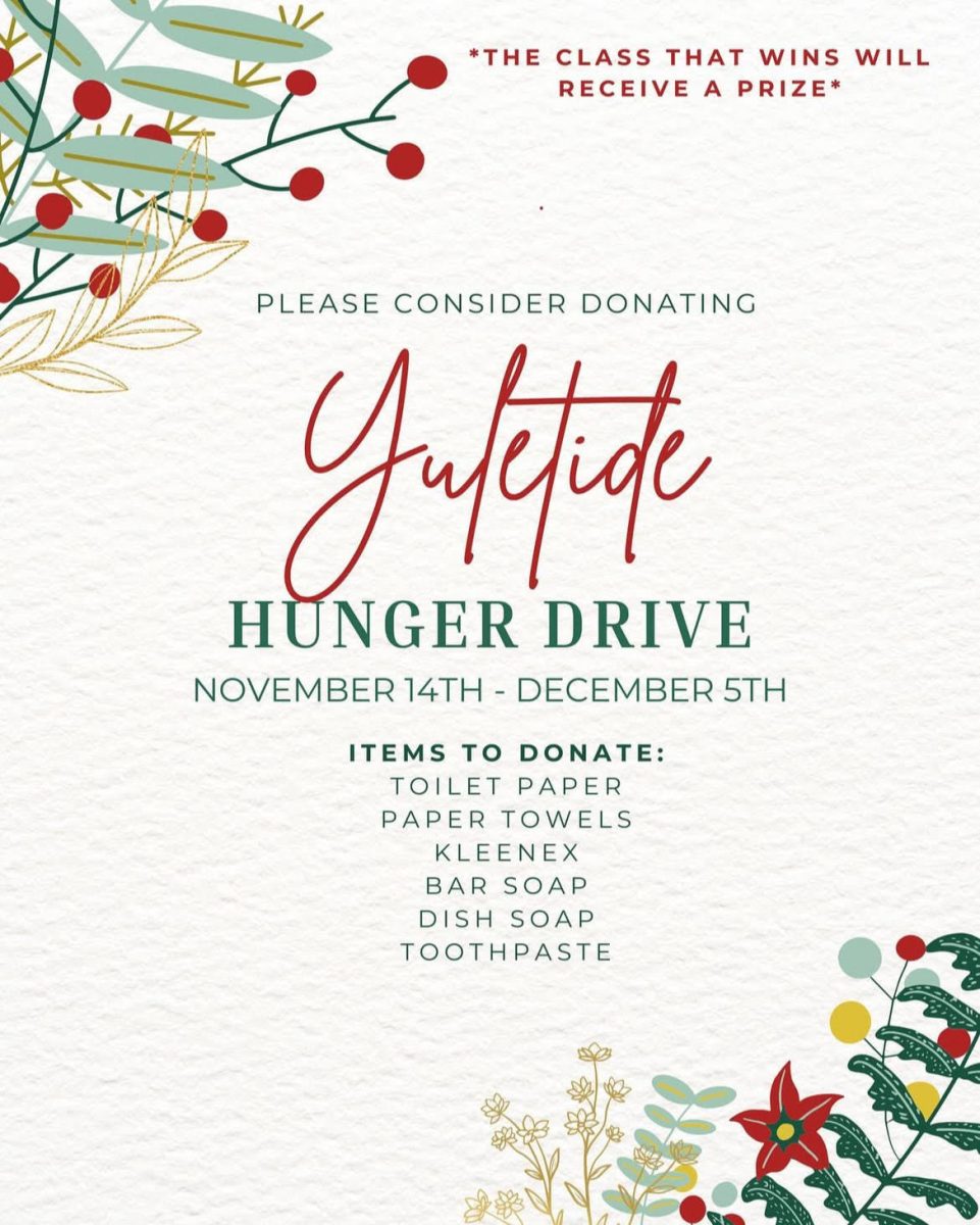 Yuletide Hunger Drive at BBHHS