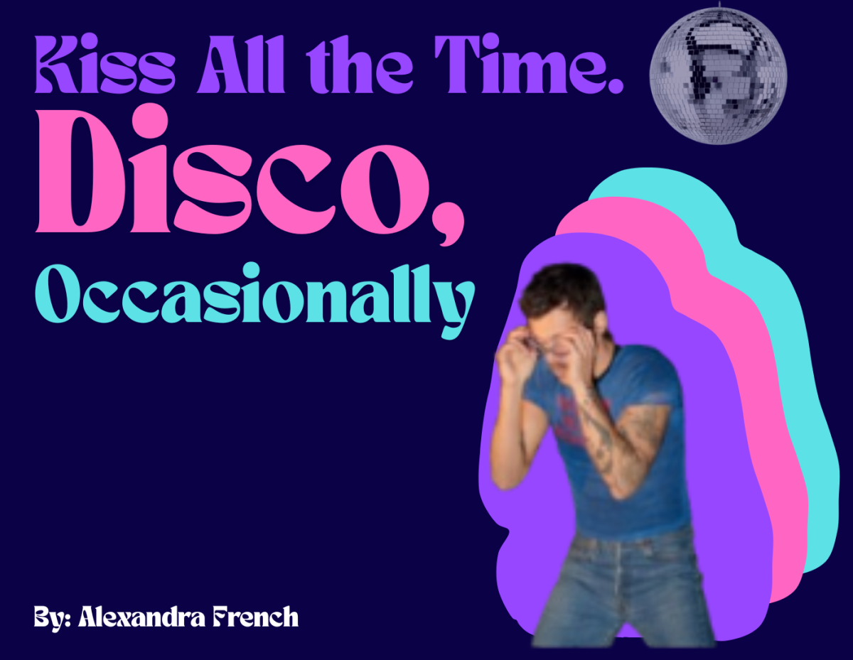 Harry Styles shocks audiences with his new synth disco soundtrack titled "Kiss All the Time. Disco, Occasionally".